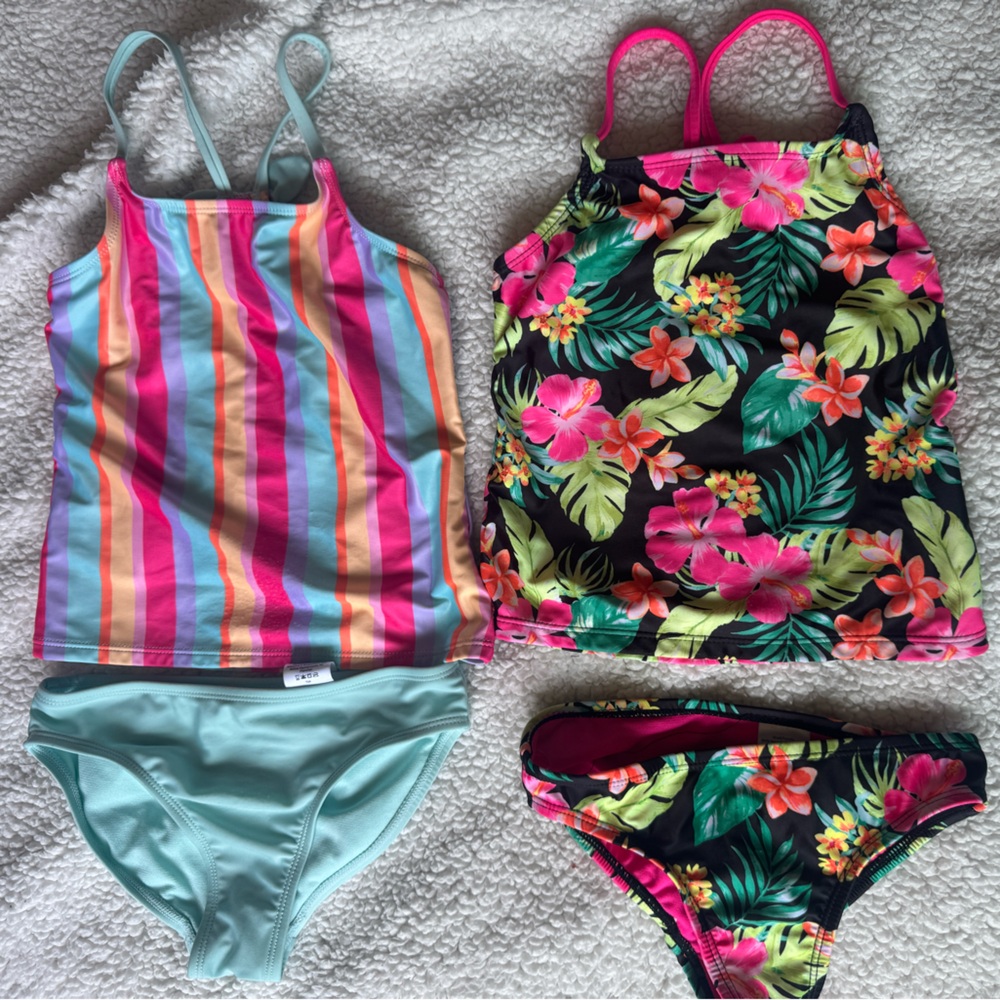 Girls bathing suits -bundle of two